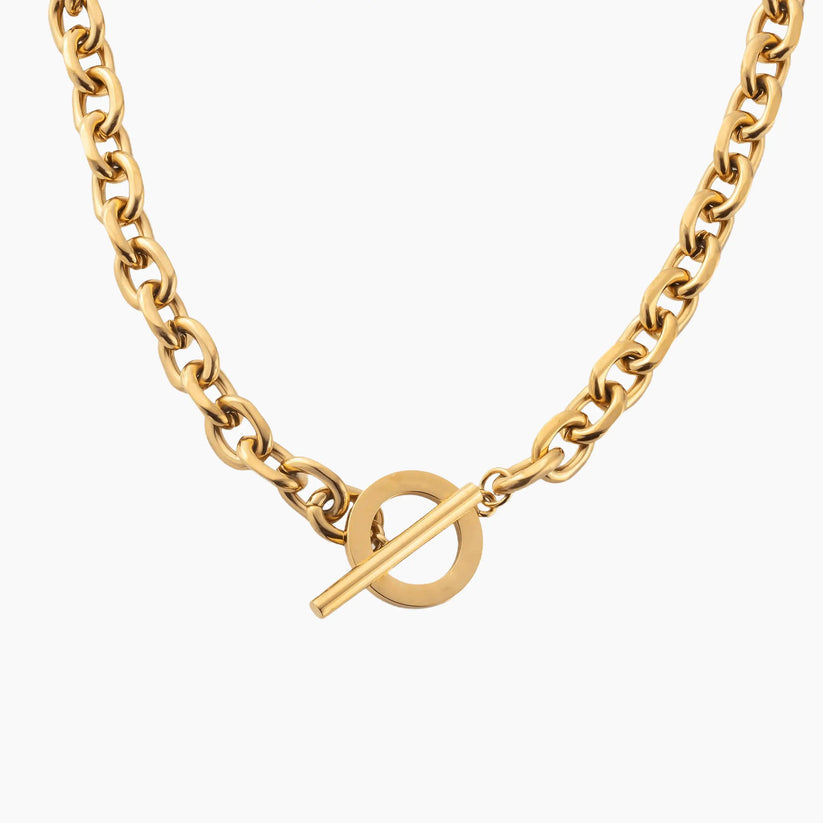 Miami Ice Toggle Chain - Gold