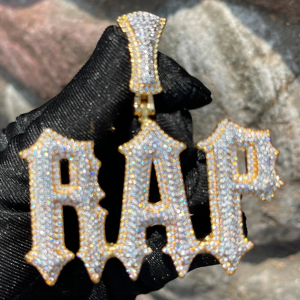 gold personalized necklace