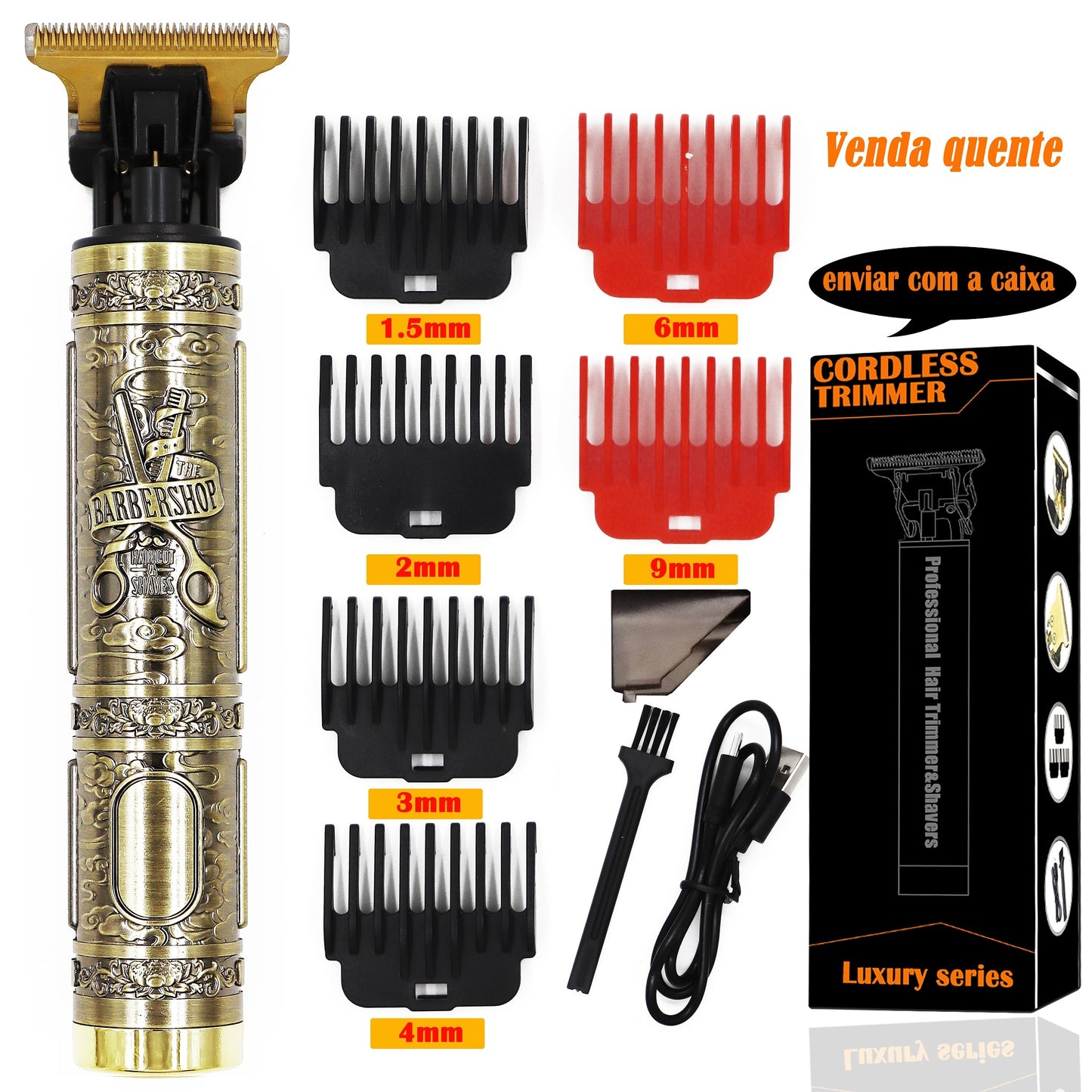 Professional Barber Hair Clippers/Trimmers 2.0