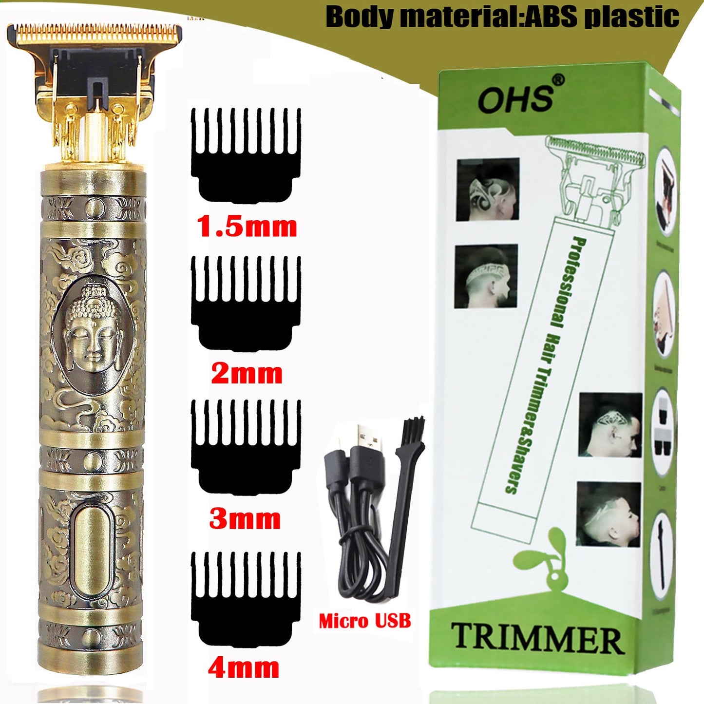 Professional Barber Hair Clippers/Trimmers 2.0