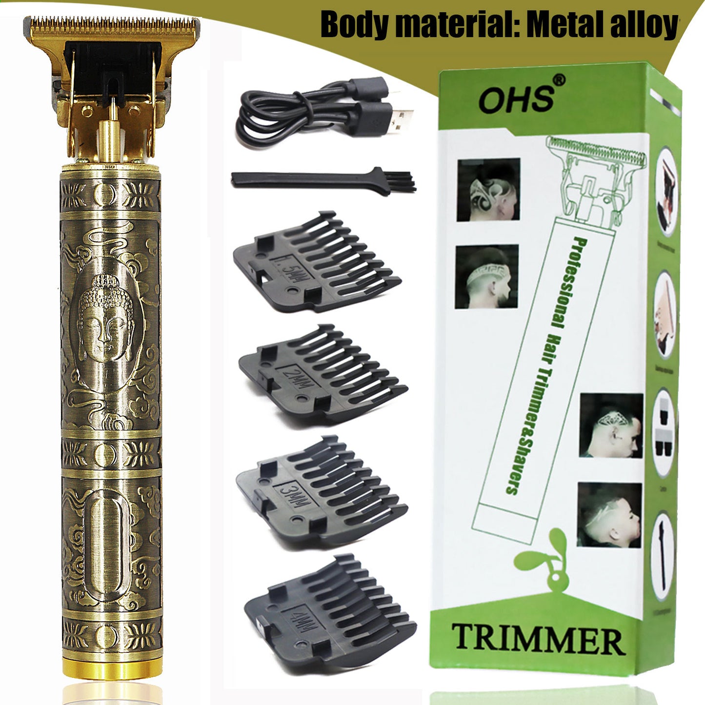 Professional Barber Hair Clippers/Trimmers 2.0