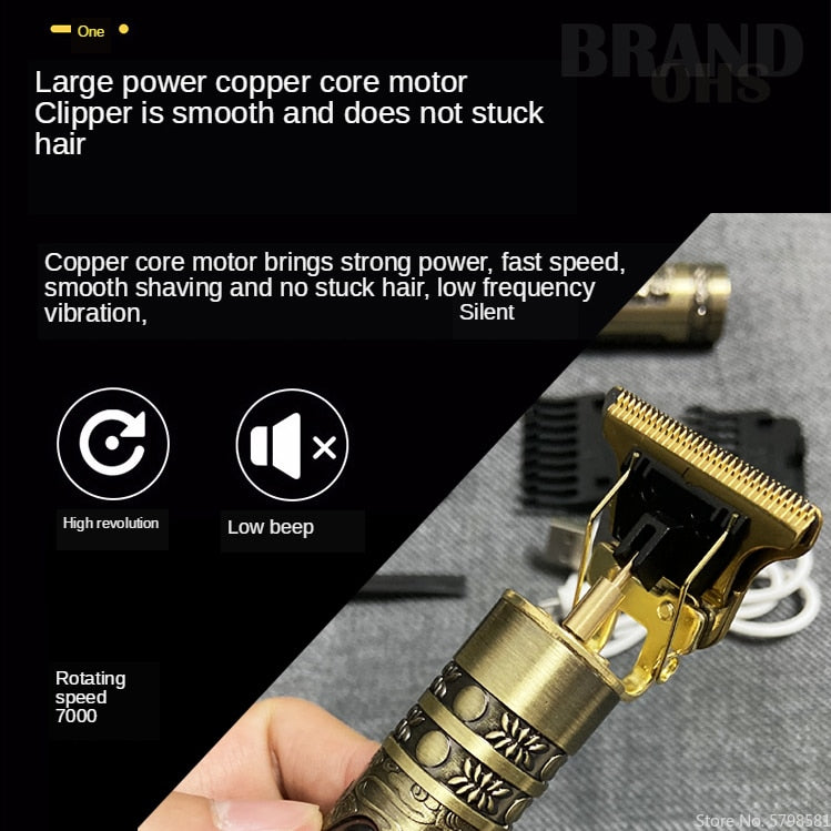 Professional Barber Hair Clippers/Trimmers 2.0