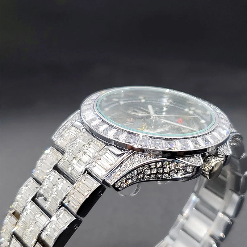 Baguette Diamond Watch