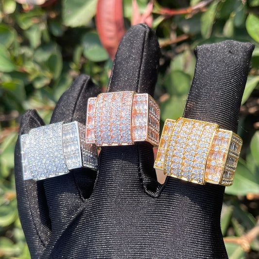 Brick-style ring

