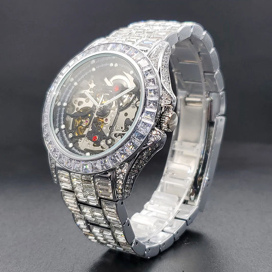 Miami Ice Astral Baguette Watch
