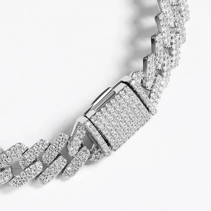 Miami Ice PRONG 18MM - White Gold