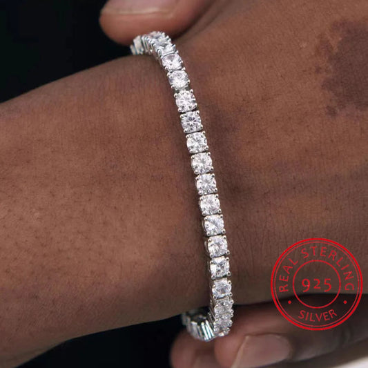 Moissanite Tennis Bracelet