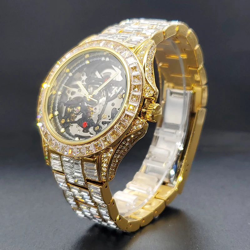 Miami Ice Astral Baguette Watch