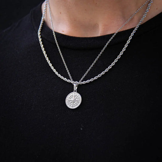Miami Ice COMPASS CHAIN + PENDANT