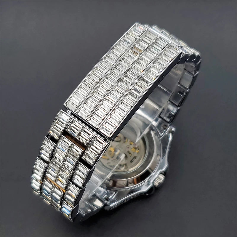 Miami Ice Astral Baguette Watch