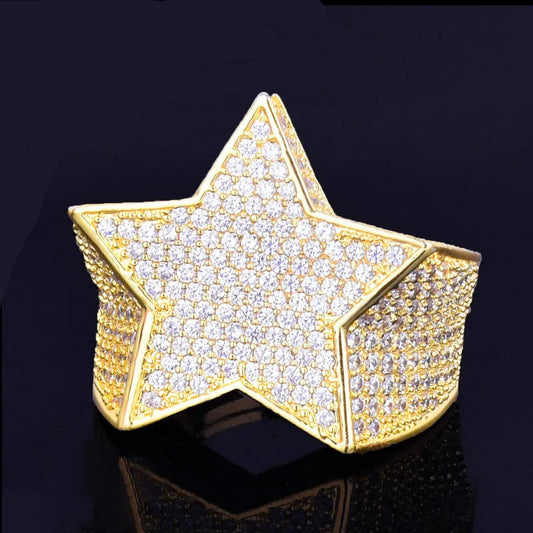Star diamond ring

